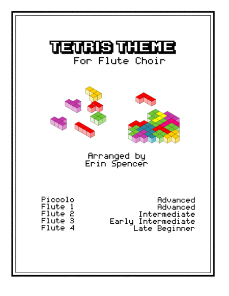 Free Sheet Music Tetris Theme For Flute Choir