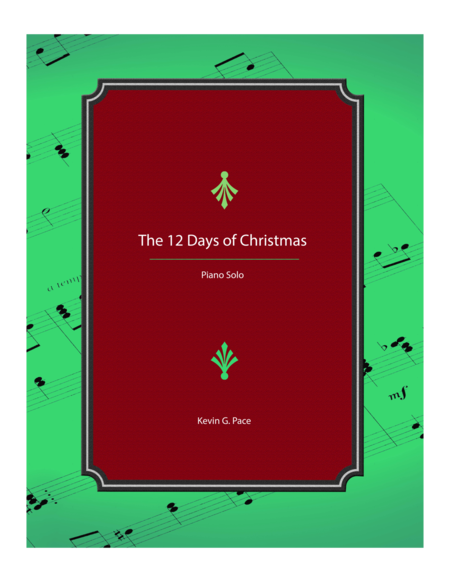 The 12 Days Of Christmas Piano Solo Sheet Music