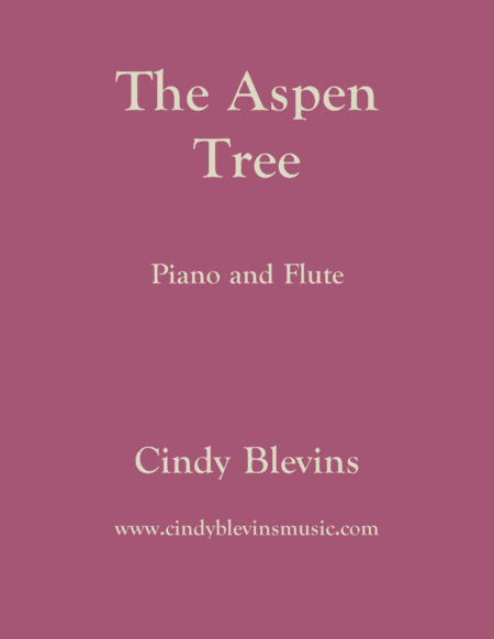 The Aspen Tree For Piano And Flute Sheet Music