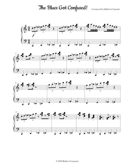 The Blues Got Confused Sheet Music