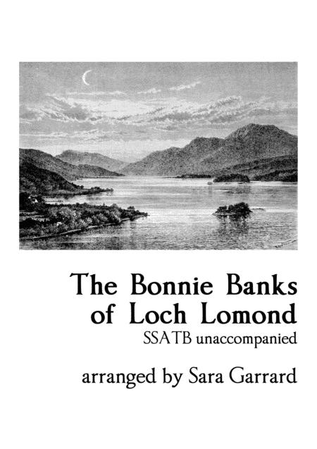 Free Sheet Music The Bonnie Banks Of Loch Lomond Ssatb