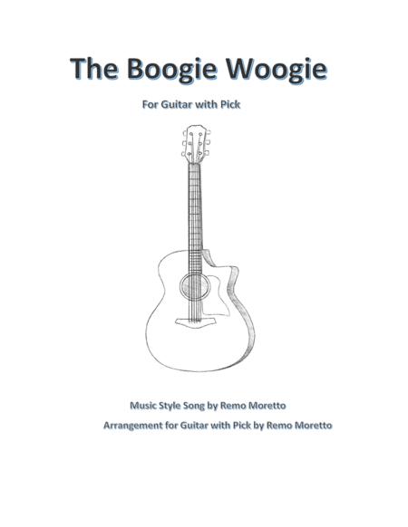 Free Sheet Music The Boogie Woogie For Guitar With Pick