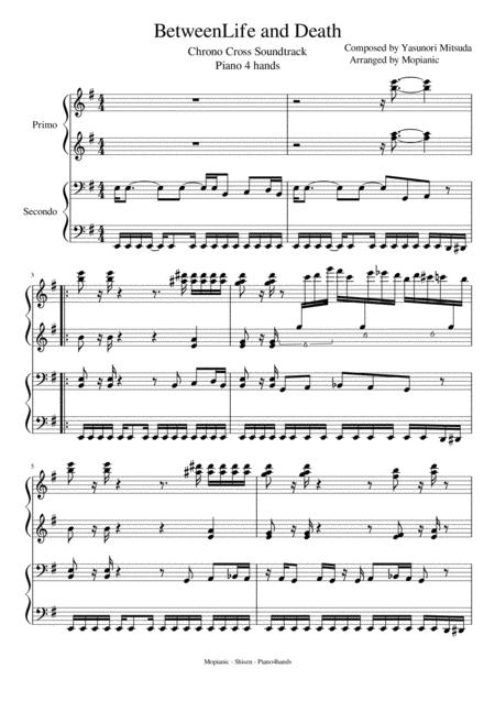 Free Sheet Music The Brink Of Death Shisen