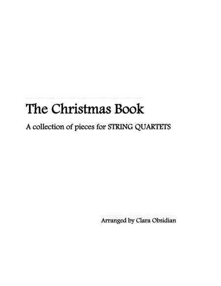 The Christmas Book A String Quartet Collection Inspired By Various Artistes Sheet Music