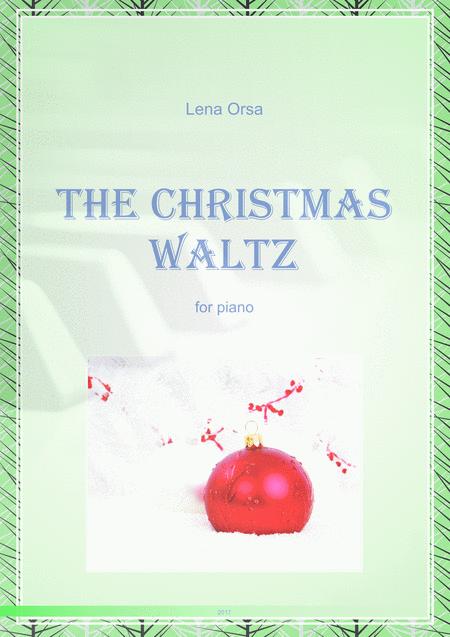 Free Sheet Music The Christmas Waltz For Piano