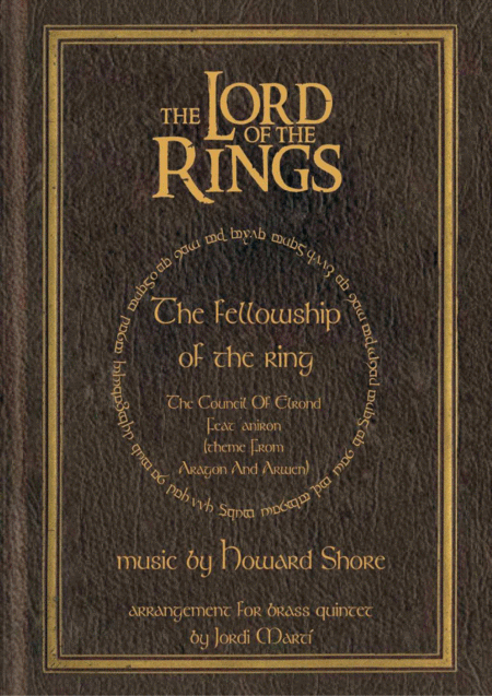 The Council Of Elrond Feat Aniron Theme From Aragon And Arwen Sheet Music