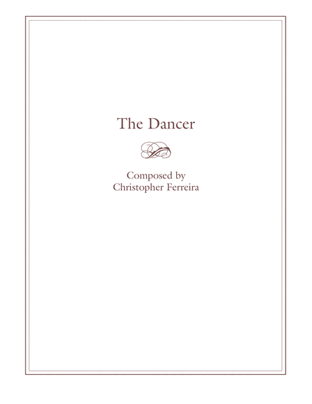 Free Sheet Music The Dancer