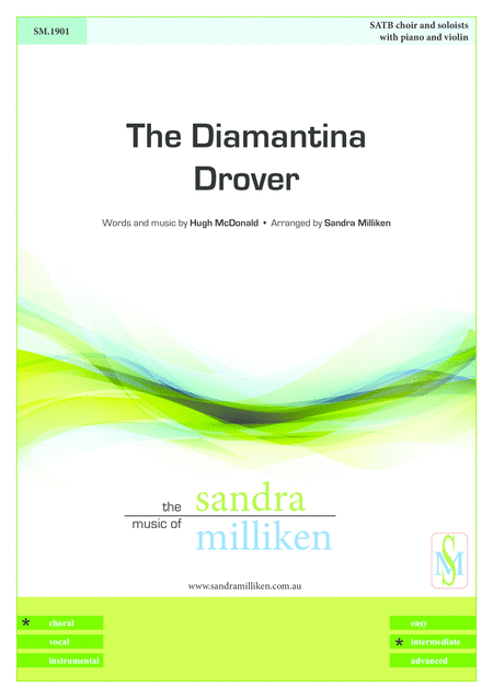 Free Sheet Music The Diamantina Drover