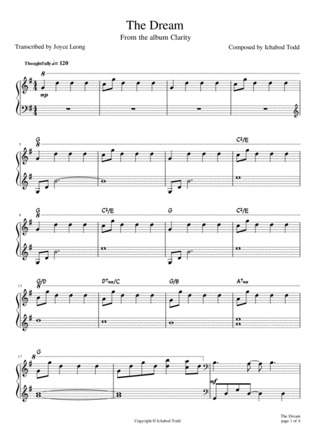 The Dream Sheet Music