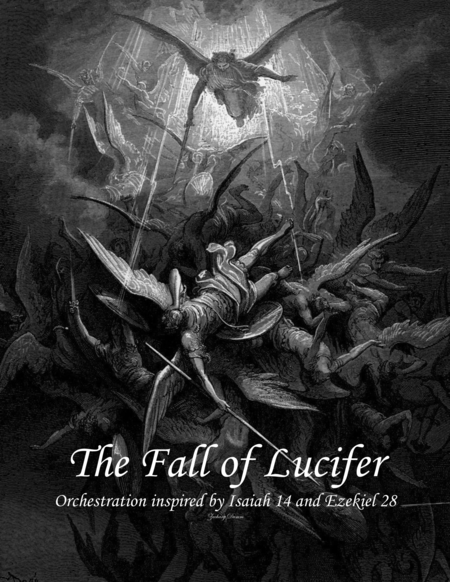 Free Sheet Music The Fall Of Lucifer