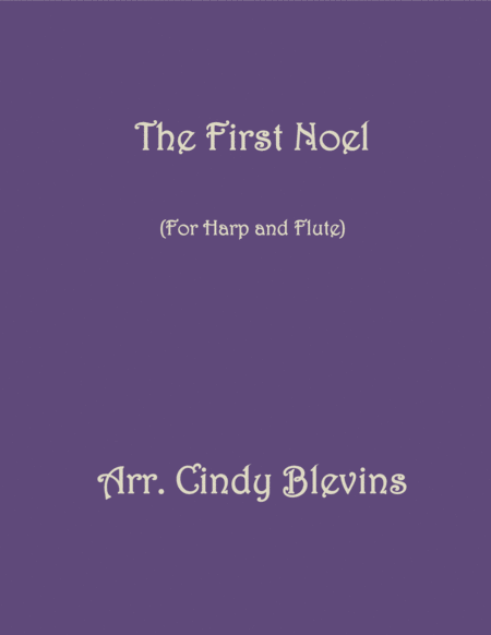 The First Noel Arranged For Harp And Flute Sheet Music