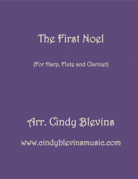 The First Noel For Harp Flute And Clarinet Sheet Music