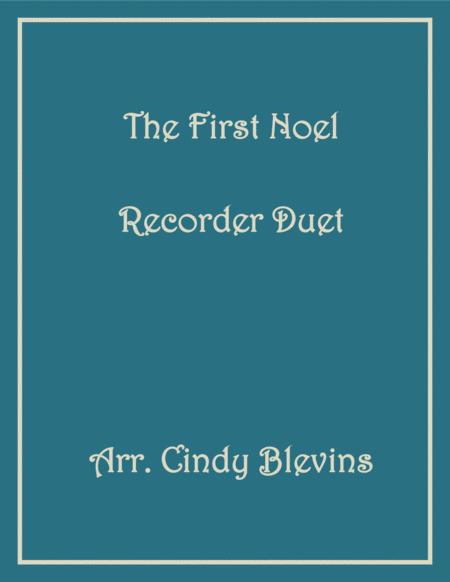 The First Noel Recorder Duet Sheet Music