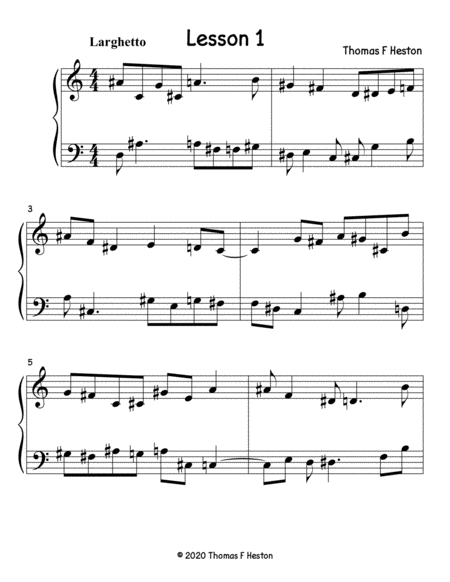 The First Question Lesson 01 Sheet Music