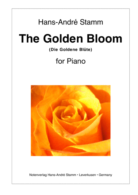 Free Sheet Music The Golden Bloom For Piano