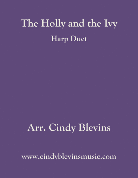 The Holly And The Ivy Arranged For Harp Duet Sheet Music