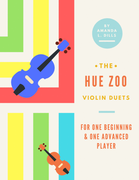 Free Sheet Music The Hue Zoo Book Of Violin Duets