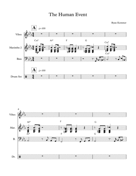 Free Sheet Music The Human Event