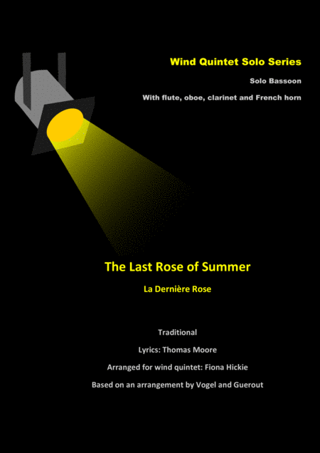 The Last Rose Of Summer Sheet Music