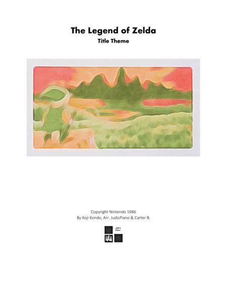 The Legend Of Zelda Title Theme Sheet Music