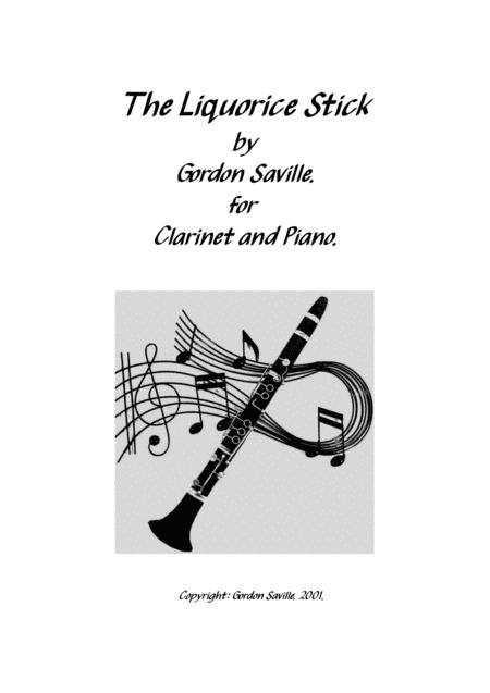 Free Sheet Music The Liquorice Stick