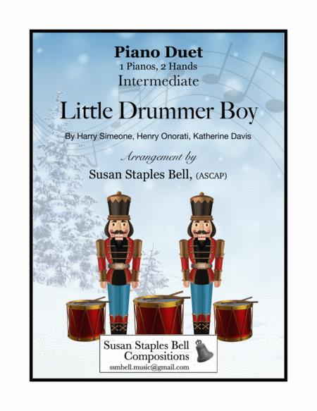 The Little Drummer Boy Piano Duet 1 Piano 4 Hands Sheet Music