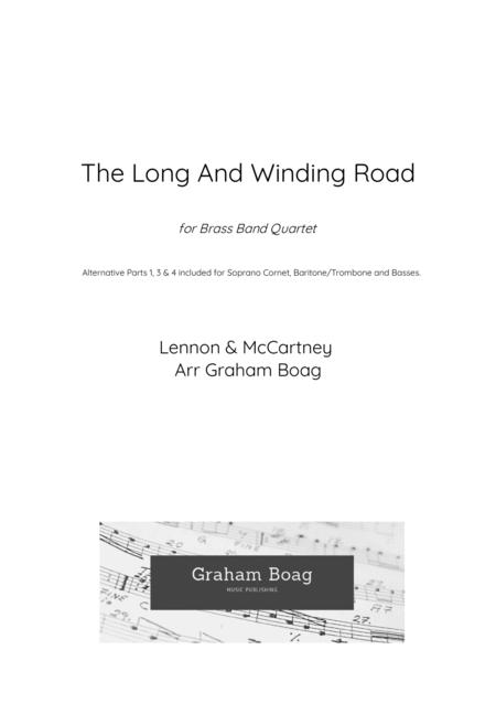 The Long And Winding Road For Brass Quartet Sheet Music