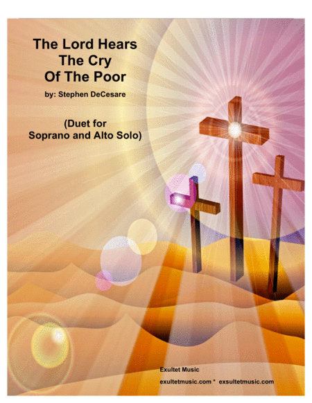 Free Sheet Music The Lord Hears The Cry Of The Poor Duet For Soprano And Alto Solo