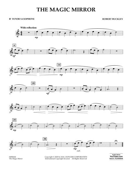 The Magic Mirror Bb Tenor Saxophone Sheet Music