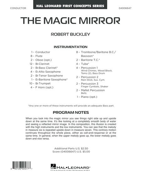 The Magic Mirror Conductor Score Full Score Sheet Music