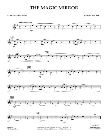 The Magic Mirror Eb Alto Saxophone Sheet Music