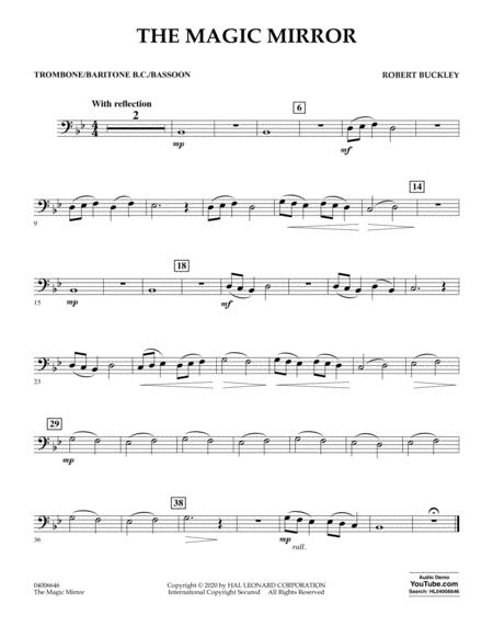 Free Sheet Music The Magic Mirror Trombone Baritone B C Bassoon