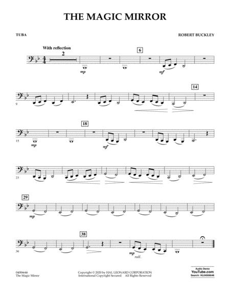 Free Sheet Music The Magic Mirror Tuba