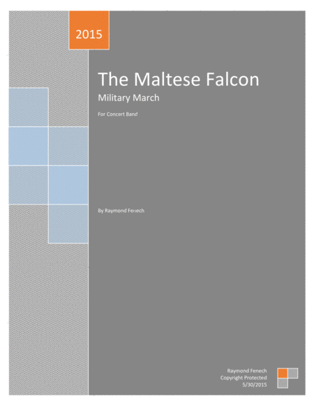 The Maltese Falcon For Pep Band Concert Band Marching Band Sheet Music