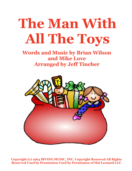 Free Sheet Music The Man With All The Toys