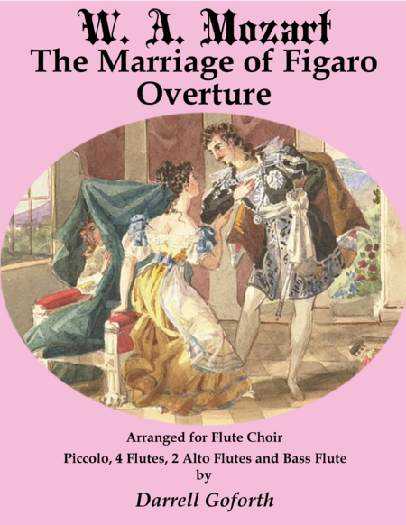 Free Sheet Music The Mariage Of Figaro For Flute Choir 1 Overture