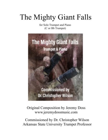 Free Sheet Music The Mighty Giant Falls