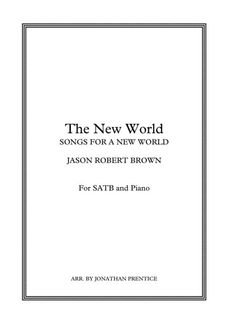 Free Sheet Music The New World Songs For A New World