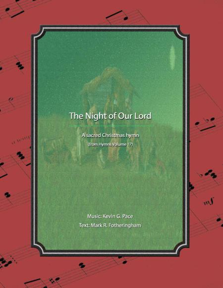 The Night Of Our Lord A Sacred Hymn Sheet Music