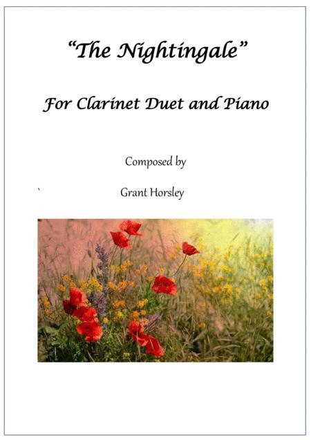 The Nightingale Clarinet Duet And Piano Intermediate Sheet Music