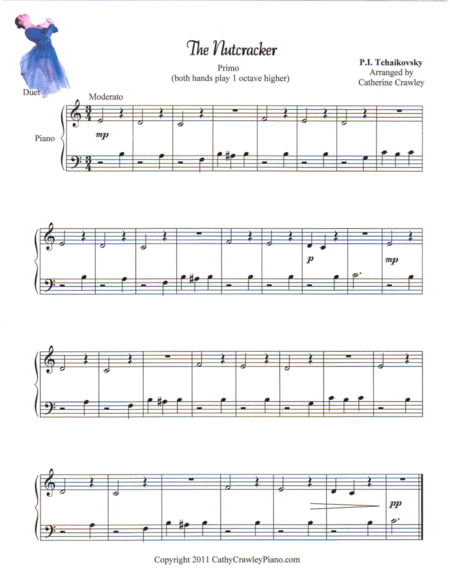 Free Sheet Music The Nutcracker