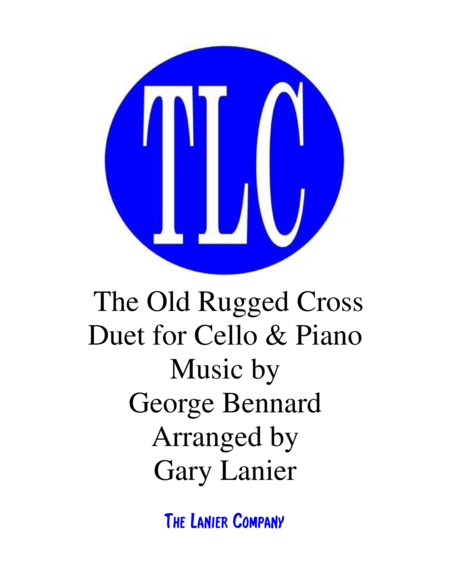 Free Sheet Music The Old Rugged Cross Duet Cello And Piano Score And Parts