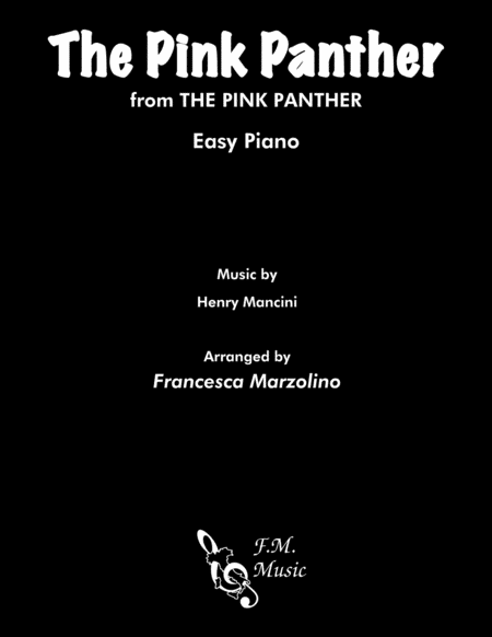 The Pink Panther From The Pink Panther Easy Piano Sheet Music