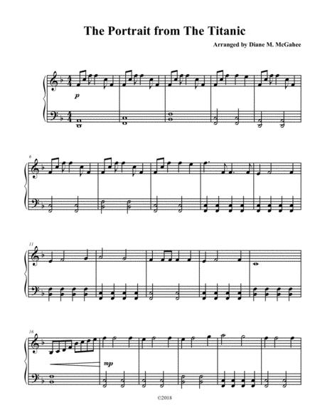 Free Sheet Music The Portrait