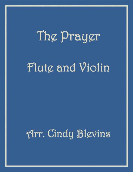 Free Sheet Music The Prayer For Flute And Violin