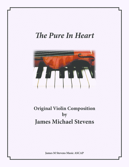 The Pure In Heart Violin Piano Sheet Music