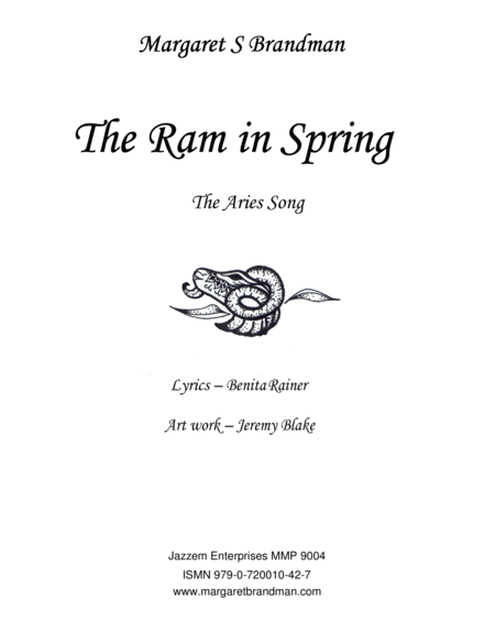 Free Sheet Music The Ram In Spring