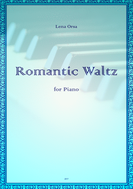 The Romantic Waltz For Piano Sheet Music