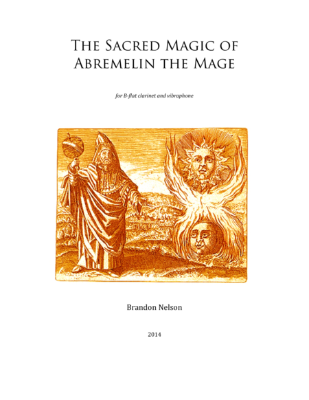 Free Sheet Music The Sacred Magic Of Abramelin The Mage