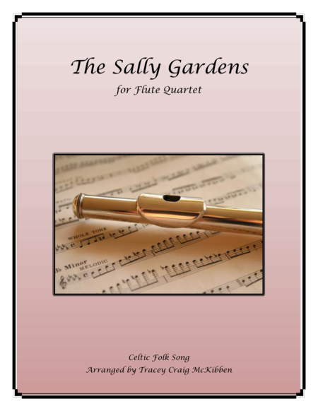 The Sally Gardens For Flute Quartet Sheet Music